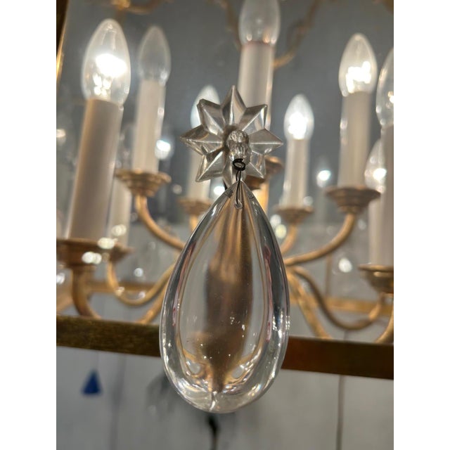 Lantern-Style Chandelier by Bakalowits, 2010s, in Flawless conditions. Designed from 2000 This piece has an attribution...