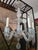 Glass Vintage Mid Century Modern Murano Style Venetian Chandelier For Sale - Image 7 of 12