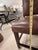 Set of 2 Leather Parson Chairs With Nailhead Trim For Sale - Image 11 of 13