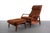 Brown 1960s Milo Baughman Lounge Chair Recliner with Ottoman in Original Brown Fabric - a Pair For Sale - Image 8 of 10