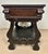 1930s Portuguese Side Table with Drawer and Lower Shelf, 1930s For Sale - Image 5 of 16