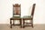 Berkey & Gay Antique English Jacobean Carved Walnut Dining Chairs, Set of Five For Sale - Image 11 of 14
