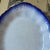 English Antique 19th Century Limoges Blue and White Transferware Platter For Sale - Image 3 of 6