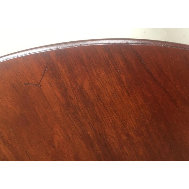 Restored Danish Art Deco Teak Side Table, 1930s For Sale - Image 6 of 7