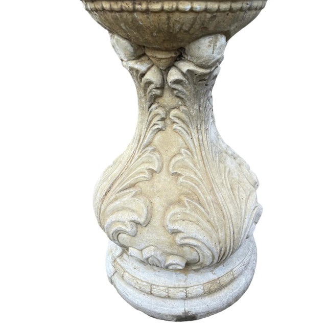 Mid 20th Century Concrete Planter For Sale - Image 4 of 6