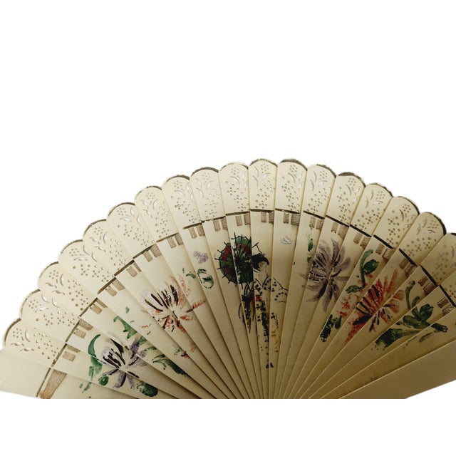 Art Nouveau Celluloid Fan, 1900s For Sale - Image 5 of 13