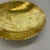 Metal Vintage Brass Handmade Shell Plate, Germany, 1950s For Sale - Image 7 of 17
