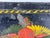19th Century Antique Toleware Tray: Hand-Painted Floral Folk Art, c. 1835 For Sale - Image 5 of 9