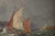 Demont, Painting Entrance to the Port by Rough Seas, 1890s, Oil on Canvas For Sale - Image 8 of 17