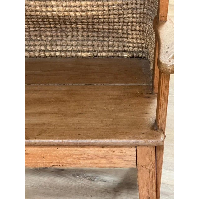 Oak and Rush Orkney Chair, Scotland, 18th Century For Sale - Image 9 of 10