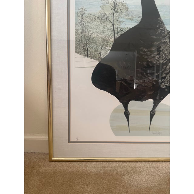 “Imperial Majesty” 83/99 - Extremely Rare Silkscreen by P Buckley Moss For Sale - Image 4 of 7