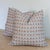 Textile Elizabeth Eakins Lanterns 20" Pillows in Teal- Pair For Sale - Image 7 of 8
