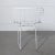 Black & White Wire Side Chairs after Bertoia for Knoll - Set of 8 For Sale - Image 12 of 12