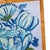Contemporary Original Framed Oil Acrylic Botanical Painting, Organic Boho Art Floral Wall Art, 13" X 13" by Tatiana Duperault For Sale - Image 3 of 5