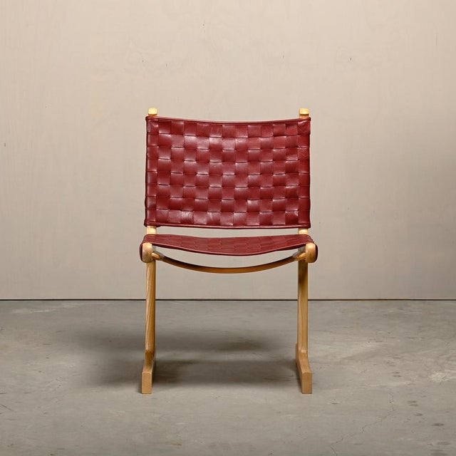 1970s Heath Cantilever Dining Chairs in Ash and Leather by Ditte & Adrian for France & Søn / France & Daverkosen, 1970s, Set of 6 For Sale - Image 5 of 18