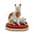 Ceramic Samson Paris Chelsea-Style Porcelain Cat Family Figurine For Sale - Image 7 of 13