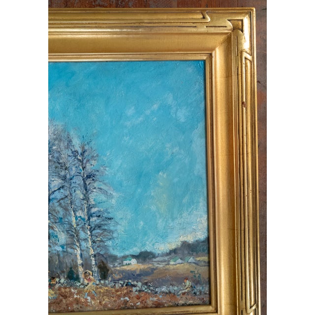 20th Century American Impressionist Landscape With Trees by Ernest Frederick Meyer For Sale - Image 4 of 18
