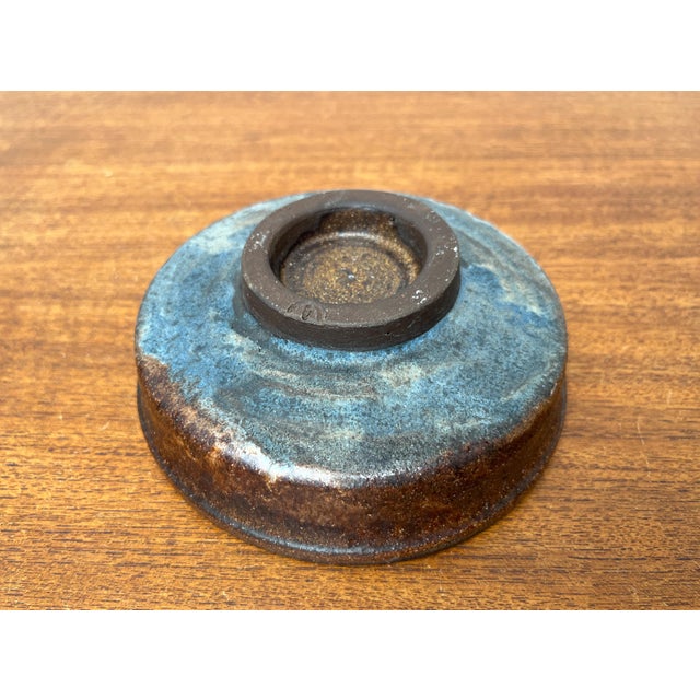 Mid-Century German Studio Pottery Bowl by Volker Ellwanger, 1960s For Sale - Image 11 of 17