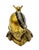 Metal Vintage Allied Brass Brass Snail Memo Clip & Wall Note Holder on Leaf Base – Hollywood Regency / Naturalistic For Sale - Image 7 of 11