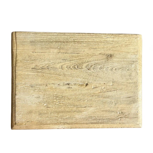 Rustic Raw Elm Nightstand For Sale In Los Angeles - Image 6 of 7