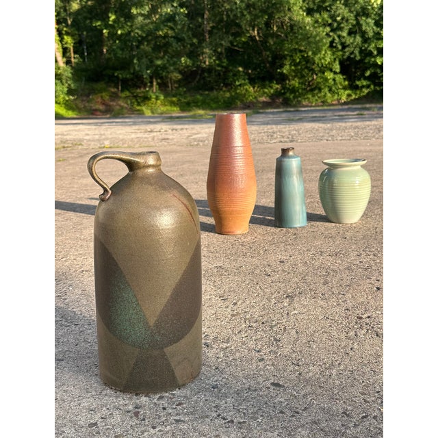 Studio Ceramic Floor Vase, Germany, 1980s For Sale - Image 16 of 18