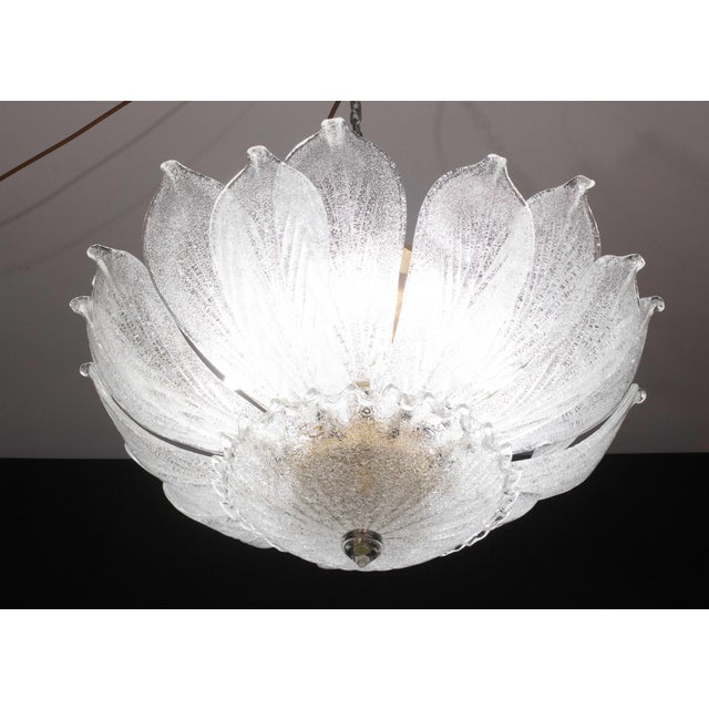 Sorrento, Italian Murano Glass Ceiling Light or Chandelier, 1970s For Sale - Image 4 of 12