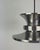 Danish Space Age UFO Brushed Aluminum Pendant Lamp, 1970s For Sale - Image 9 of 18