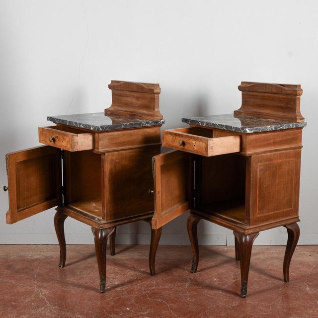 Bedside Tables from F.lli Cavatorta Roma, Set of 2 For Sale - Image 11 of 18
