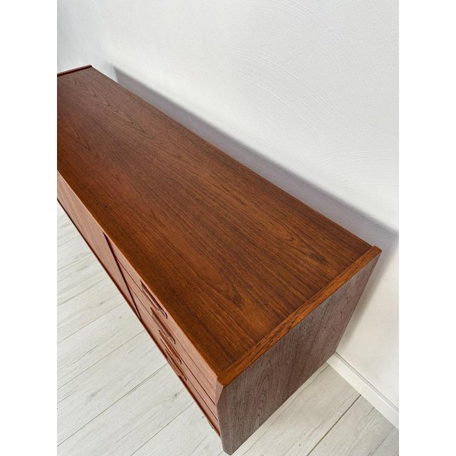 Vintage Scandinavian Teak Sideboard, 1960s For Sale - Image 11 of 13