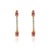Not Yet Made - Made To Order Stud Dangle Two in One Ruby Earrings - a Pair For Sale - Image 5 of 6