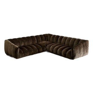 XL Low Profile Channel Sectional For Sale