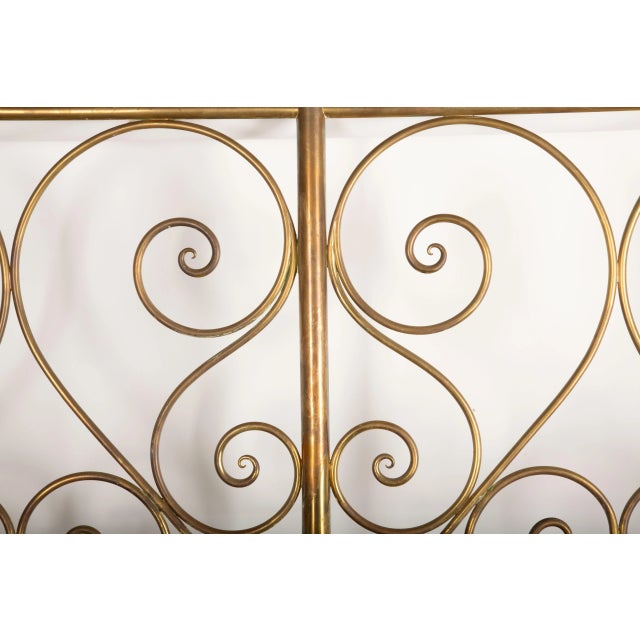 Ornate 19th-Century Italian Brass Baker's Rack For Sale In New York - Image 6 of 12