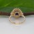 Gia Certified 4.3Ct Ceylon Sapphire Ring With Natural Diamond Accents: 14k Gold, Size 6.75 For Sale - Image 9 of 10