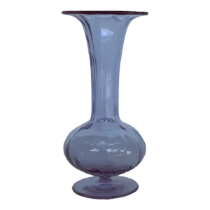 Vintage Moser Alexandrite Art Glass Vase