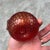 2010s Italian Murano Art Glass Golden Apple Sculpture For Sale - Image 5 of 9