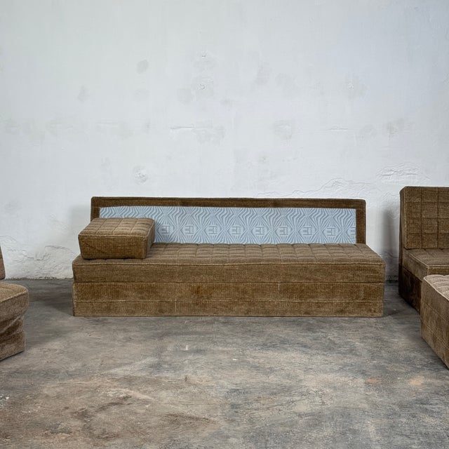 Hungarian Gloria Modular Sofa, 1970s, Set of 4 For Sale - Image 11 of 18