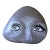 1965 Signed Hand-Painted Watching Rock Stone Artwork Paperweight For Sale