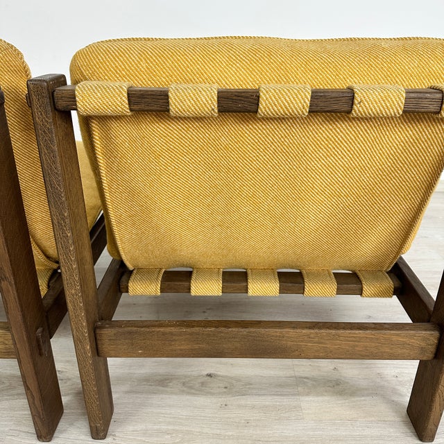 Brutalist Lounge Chairs by Carl Straub – A Pair For Sale - Image 9 of 10