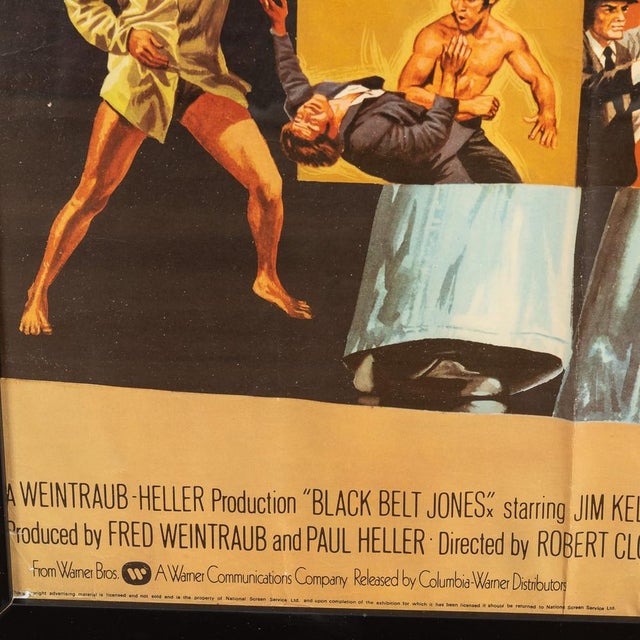 British Quad Black Belt Jones / Deadly Trackers Poster, 1973 For Sale - Image 12 of 13