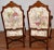 1900s Antique French Walnut Pair of Armchairs , Living Room Fireplace Chairs For Sale - Image 10 of 13
