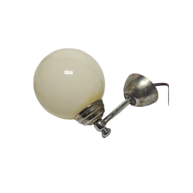 Art Deco Wall Lamp, Poland, 1950s For Sale - Image 6 of 6