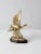 Metal Vintage Figural Brass Birds Sculpture For Sale - Image 7 of 13