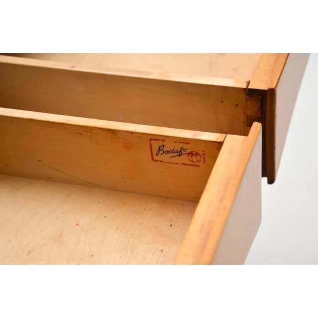 Vintage Swedish Walnut Desk by Bertil Fridhagen for Bodafors, 1960s For Sale - Image 11 of 12