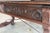 19th Century Spanish Baroque Style Oak Library Table or Desk, Two Faces For Sale - Image 13 of 18