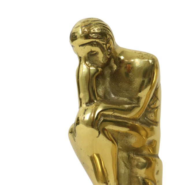 Italian Brass Bookends, 1960s, Set of 2 For Sale - Image 10 of 13