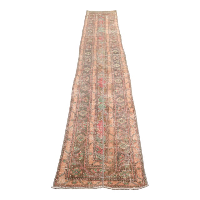 1960s Long Turkish Kilim Runner For Sale