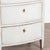 19th Century Gray Danish Bow Front Small Chest of Three Drawers or Nightstand For Sale - Image 12 of 13
