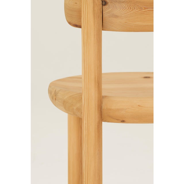 Vintage Dining Chairs in Pine by Rainer Daumiller, 1970s, Set of 6 For Sale - Image 14 of 15