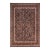 Shabby Chic Pak-Persian Black/Green Wool Rug - 9'2'' X 12'2'' For Sale