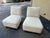 Textile Slipper Chair Pair by Lee Industries For Sale - Image 7 of 7
